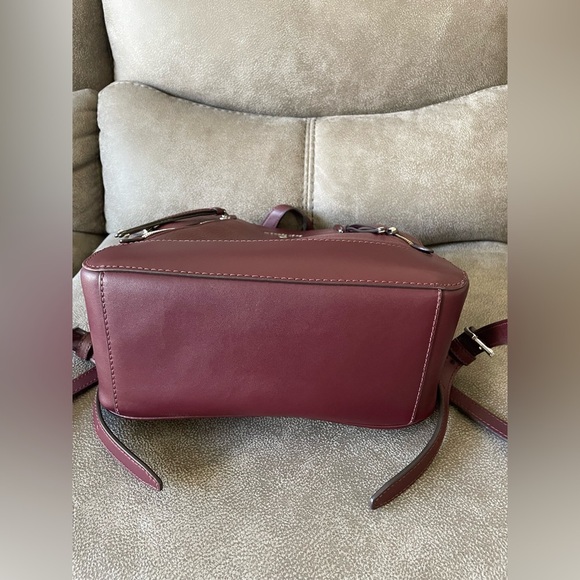 Michael Kors Brooklyn Medium Pebbled Leather Backpack - Picture 9 of 9